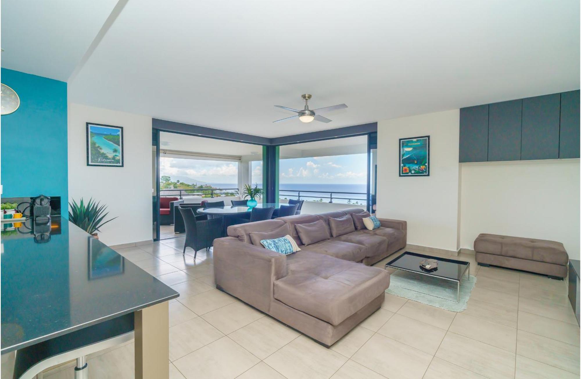 Kaili Ocean View Luxury 2Br Ac Throughout Fiber Wifi & Pool Lägenhet Papeete  Exteriör bild