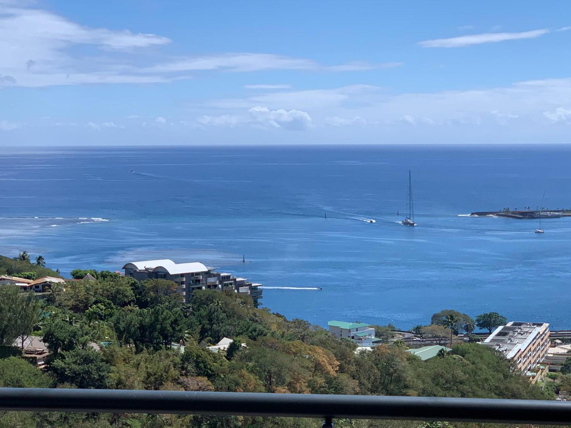Kaili Ocean View Luxury 2Br Ac Throughout Fiber Wifi & Pool Lägenhet Papeete  Exteriör bild